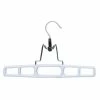 Deals 🔔 8 Packs: 12 ct. (96 total) Honey Can Do White Rectangular Clamp Hangers ⌛ -Honey Can Do Sales Store D587203S 1 1