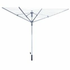 Discount ❤️ Honey Can Do 192ft. Aluminum Outdoor Umbrella Dryer ✨ -Honey Can Do Sales Store D587211S 2