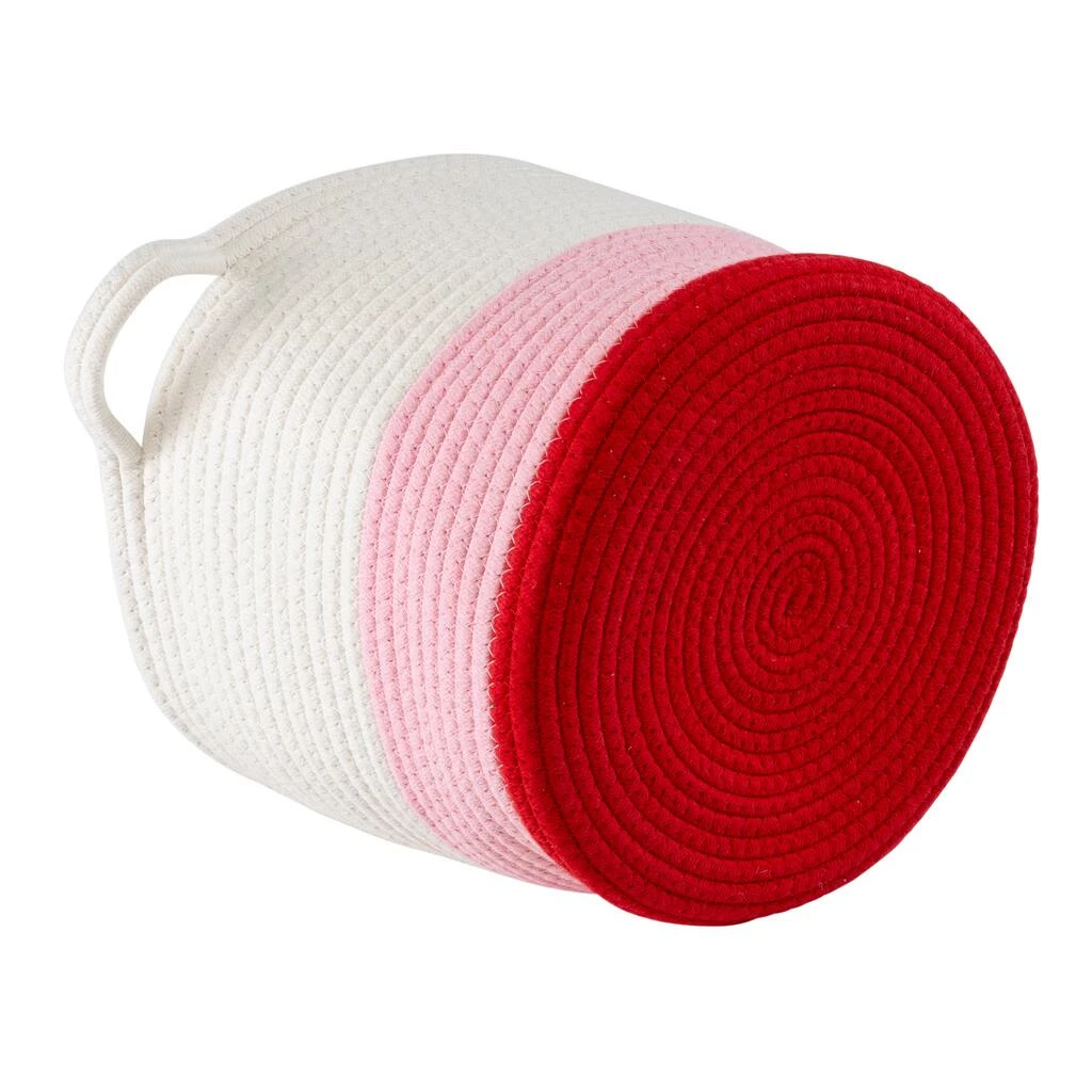 Outlet βοΈ Honey Can Do Red & White Ombré Nesting Cotton Rope Storage Basket Set π 10 Outlet βοΈ Honey Can Do Red & White Ombré Nesting Cotton Rope Storage Basket Set π - Image 8