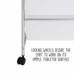 Wholesale 👍 Honey Can Do Chrome 12-Drawer Rolling Craft Storage Cart ❤️ -Honey Can Do Sales Store D598023S 13