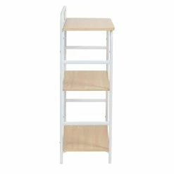 New 💯 6 Pack: Honey Can Do 33" Small 3-Tier Wood & Metal Shelf 👏 -Honey Can Do Sales Store D598025S 6 1