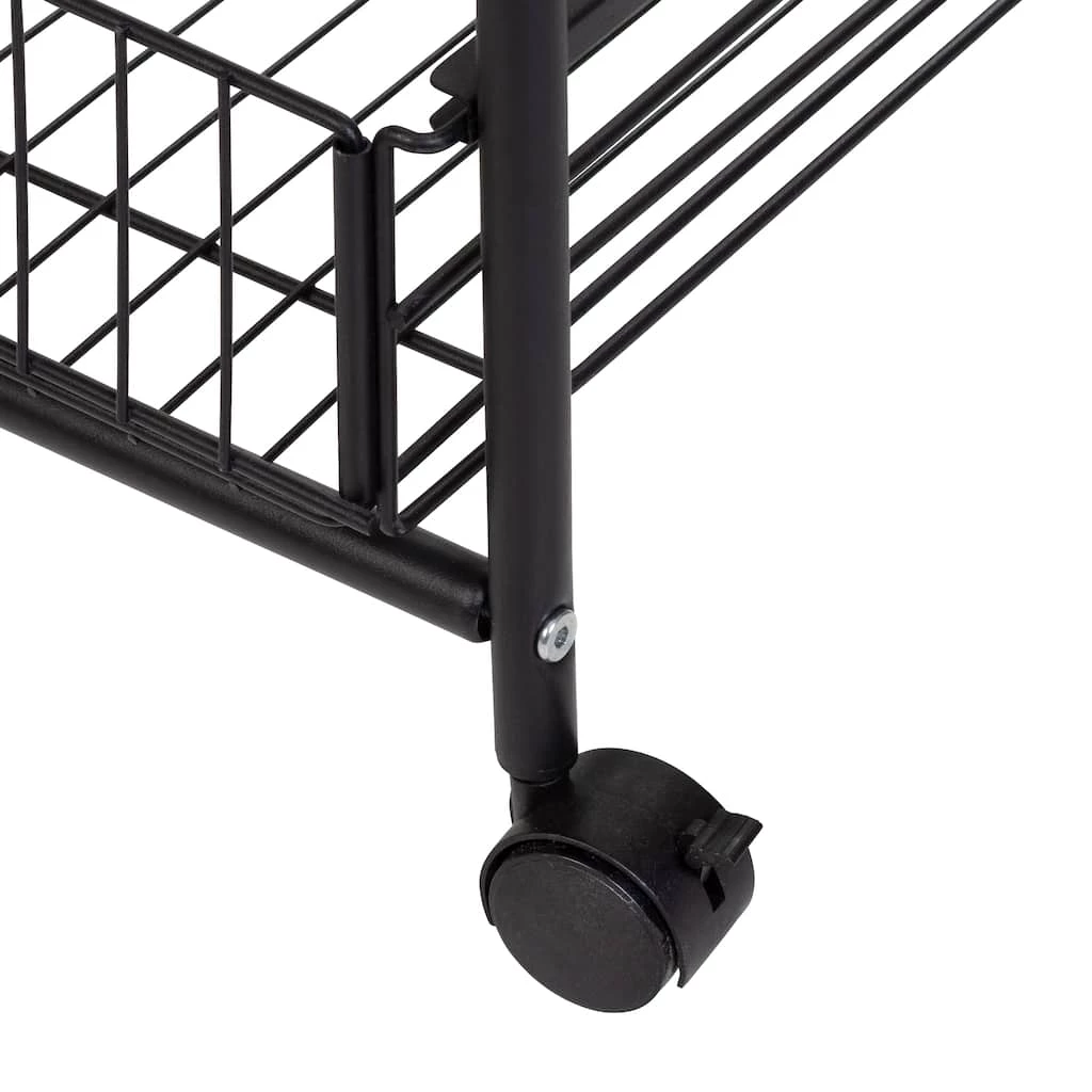 Coupon π Honey Can Do Black 4-Tier Rolling Cart 𧨠12 Coupon π Honey Can Do Black 4-Tier Rolling Cart 𧨠- Image 10