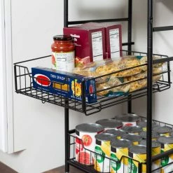 Coupon 👏 Honey Can Do Black 4-Tier Rolling Cart 🧨 -Honey Can Do Sales Store D598030S 7
