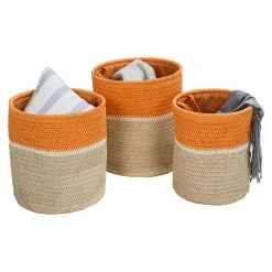 Brand new π₯ 6 Pack: Honey Can Do Orange & Beige Paper Straw Nesting Baskets with Handles Set 𧨠15 Brand new π₯ 6 Pack: Honey Can Do Orange & Beige Paper Straw Nesting Baskets with Handles Set 𧨠-Honey Can Do Sales Store D598031S 2
