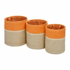 Brand new π₯ 6 Pack: Honey Can Do Orange & Beige Paper Straw Nesting Baskets with Handles Set 𧨠16 Brand new π₯ 6 Pack: Honey Can Do Orange & Beige Paper Straw Nesting Baskets with Handles Set 𧨠-Honey Can Do Sales Store D598031S 3