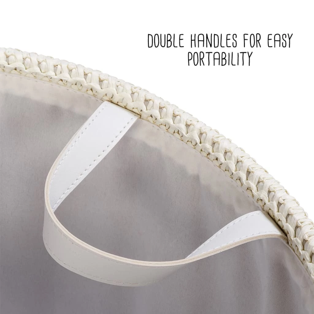 Budget π 6 Pack: Honey Can Do Green & Beige Small Nesting Paper Straw Baskets with Handles Set π 14 Budget π 6 Pack: Honey Can Do Green & Beige Small Nesting Paper Straw Baskets with Handles Set π - Image 12