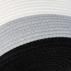 Deals 🥰 6 Packs: 2 ct. (12 total) Honey Can Do Black & White Ombré Nesting Cotton Rope Storage Baskets 😍 -Honey Can Do Sales Store D598036S 7 1