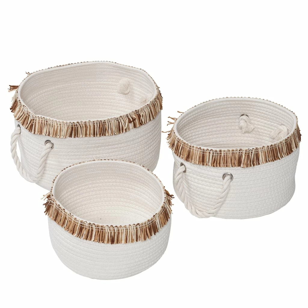 Cheap π― Honey Can Do Nesting Cotton Rope Basket Set π 3 Cheap π― Honey Can Do Nesting Cotton Rope Basket Set π