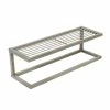 Hot Sale 🔔 Honey Can Do Steel Bathroom Slatted Shelf with Towel Bar 🔔 -Honey Can Do Sales Store D598052S 1