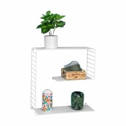 Budget ✔️ 6 Pack: Honey Can Do White 3-Tier Floating Square Wall Shelf 🔔 -Honey Can Do Sales Store D598053S 2