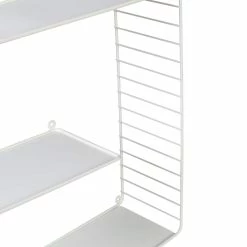 Budget ⭐ Honey Can Do White 3-Tier Floating Square Wall Shelf ⭐ -Honey Can Do Sales Store D598053S 6 1