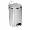 Outlet ⭐ Honey Can Do 12-Liter Stainless Steel Step Trash Can ✨