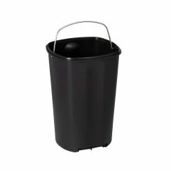 Outlet ⭐ Honey Can Do 12-Liter Stainless Steel Step Trash Can ✨ -Honey Can Do Sales Store D598057S 4