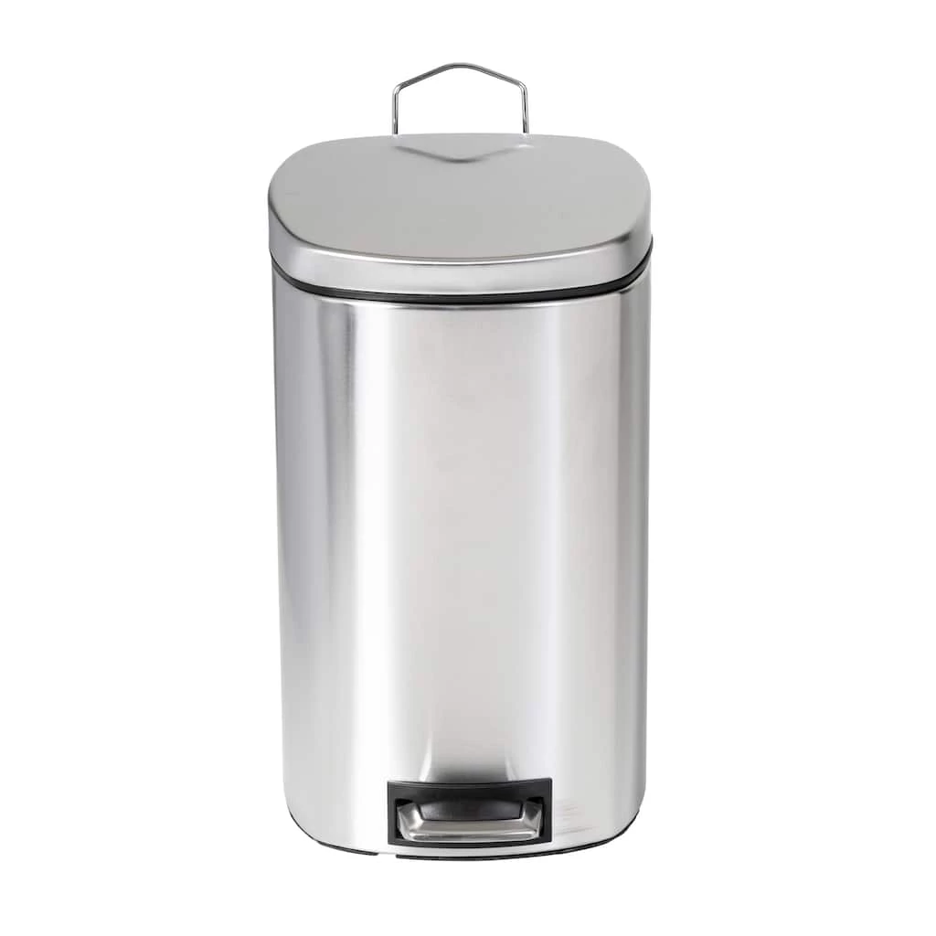 Best reviews of π 6 Pack: Honey Can Do 12L Stainless Steel Step Trash Can π 9 Best reviews of π 6 Pack: Honey Can Do 12L Stainless Steel Step Trash Can π - Image 7