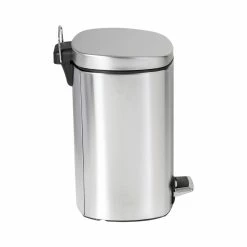 Outlet ⭐ Honey Can Do 12-Liter Stainless Steel Step Trash Can ✨ -Honey Can Do Sales Store D598057S 8