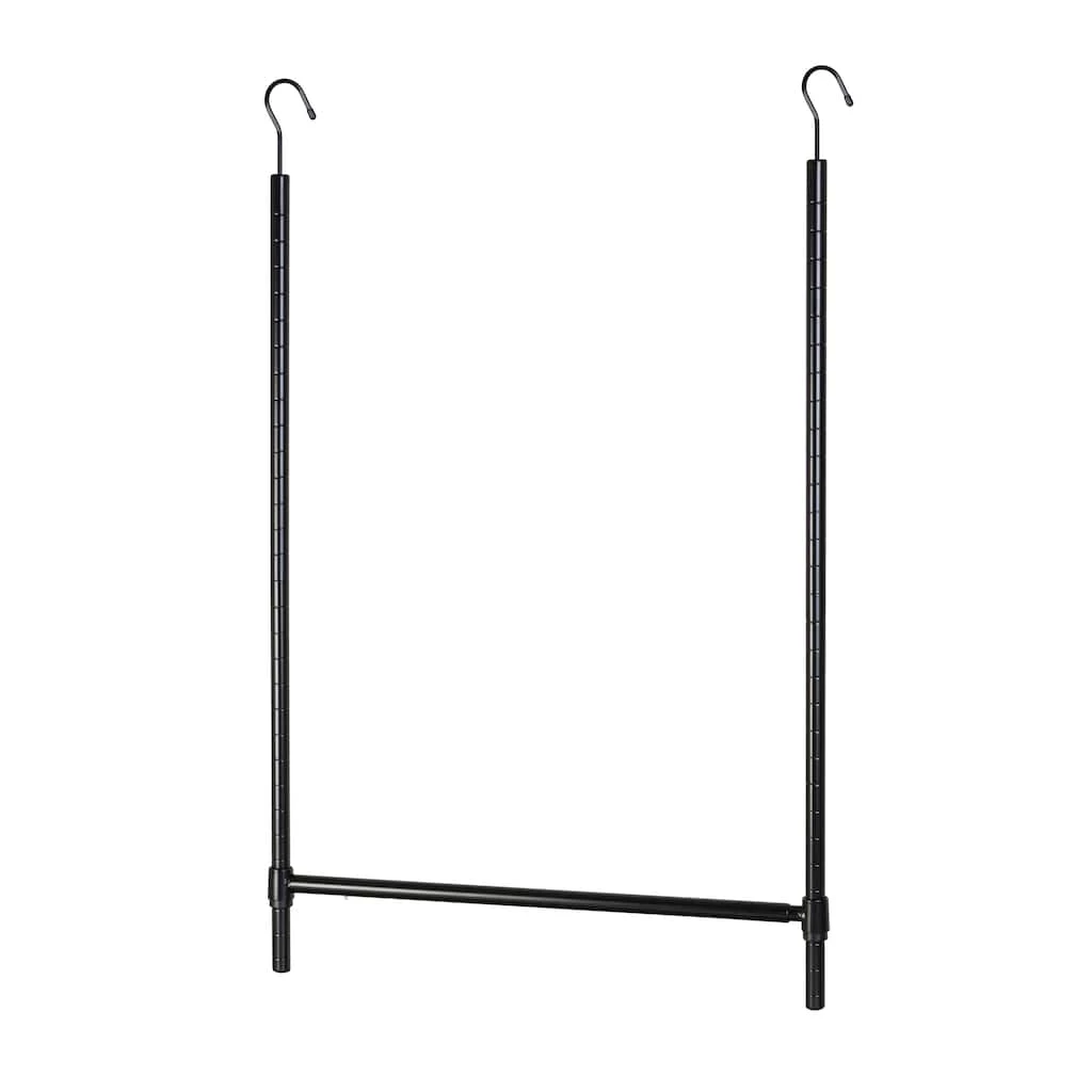 Cheapest π 10 Pack: Honey Can Do Black Clothes Hanging Closet Rod π 3 Cheapest π 10 Pack: Honey Can Do Black Clothes Hanging Closet Rod π
