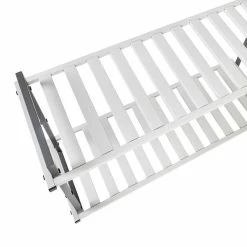 Promo 💯 Honey Can Do Gray 2-Tier Tubular 👟 Shoe Rack 💯 -Honey Can Do Sales Store D598059S 8