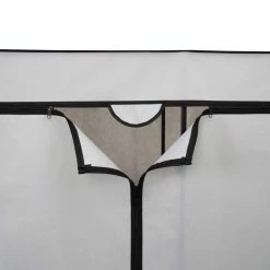 Deals ⭐ Honey Can Do 60" Gray Wide Double Door Portable Wardrobe Closet ⭐ -Honey Can Do Sales Store D598062S 10