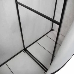 Deals ⭐ Honey Can Do 60" Gray Wide Double Door Portable Wardrobe Closet ⭐ -Honey Can Do Sales Store D598062S 6