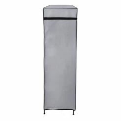 Deals ⭐ Honey Can Do 60" Gray Wide Double Door Portable Wardrobe Closet ⭐ -Honey Can Do Sales Store D598062S 9