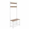 Budget β 6 Pack: Honey Can Do White & Walnut Entryway Hall Tree with Bench & π Shoe Storage π₯° 1 Budget β 6 Pack: Honey Can Do White & Walnut Entryway Hall Tree with Bench & π Shoe Storage π₯° -Honey Can Do Sales Store D598068S 3 1