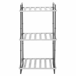 Best reviews of 🛒 6 Pack: Honey Can Do Gray Tones 3-Tier Tubular Metal Shelf 🔔 -Honey Can Do Sales Store D598072S 5