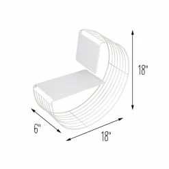 Flash Sale π Honey Can Do 18" White Floating Circular Decorative Metal Wall Shelf π 21 Flash Sale π Honey Can Do 18" White Floating Circular Decorative Metal Wall Shelf π -Honey Can Do Sales Store D598075S 10 1