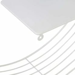 Flash Sale π Honey Can Do 18" White Floating Circular Decorative Metal Wall Shelf π 16 Flash Sale π Honey Can Do 18" White Floating Circular Decorative Metal Wall Shelf π -Honey Can Do Sales Store D598075S 5 1