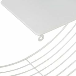 Outlet π 6 Pack: Honey Can Do 18" White Floating Circular Decorative Metal Wall Shelf π 16 Outlet π 6 Pack: Honey Can Do 18" White Floating Circular Decorative Metal Wall Shelf π -Honey Can Do Sales Store D598075S 5