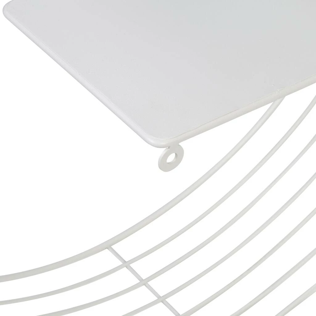 Outlet π 6 Pack: Honey Can Do 18" White Floating Circular Decorative Metal Wall Shelf π 7 Outlet π 6 Pack: Honey Can Do 18" White Floating Circular Decorative Metal Wall Shelf π - Image 5