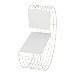 Outlet π 6 Pack: Honey Can Do 18" White Floating Circular Decorative Metal Wall Shelf π 20 Outlet π 6 Pack: Honey Can Do 18" White Floating Circular Decorative Metal Wall Shelf π -Honey Can Do Sales Store D598075S 9