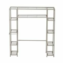 Best Sale ⭐ Honey Can Do 5-tier Over-the-Toilet Steel Storage Shelf 👍 -Honey Can Do Sales Store D598078S 6