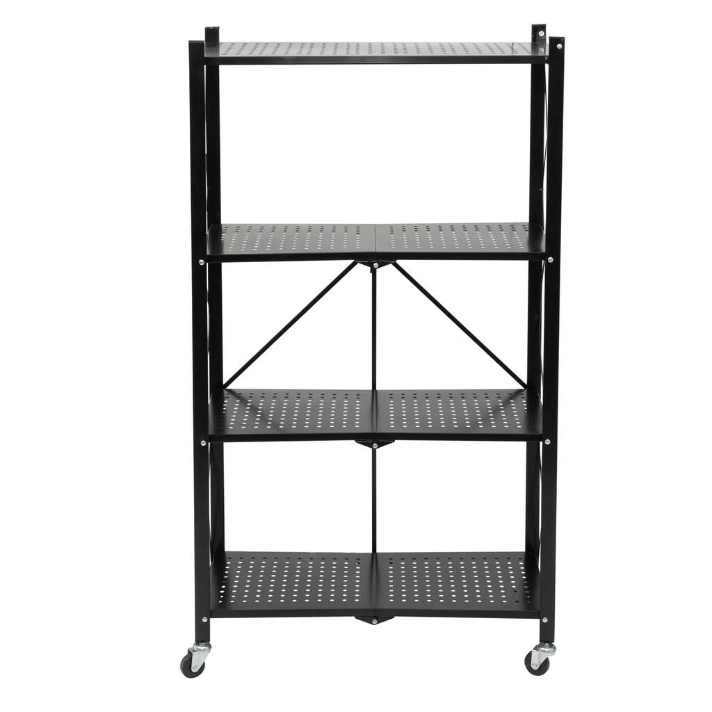 Discount π Honey Can Do Black Collapsible 4-Tier Metal Shelf π 12 Discount π Honey Can Do Black Collapsible 4-Tier Metal Shelf π - Image 10