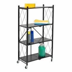 Discount π Honey Can Do Black Collapsible 4-Tier Metal Shelf π 19 Discount π Honey Can Do Black Collapsible 4-Tier Metal Shelf π -Honey Can Do Sales Store D598080S 2