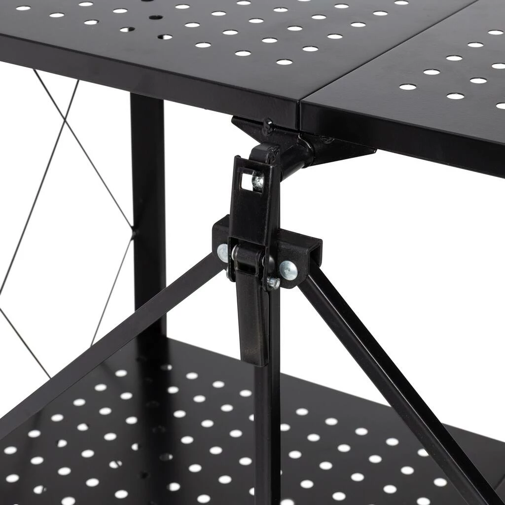 Discount π Honey Can Do Black Collapsible 4-Tier Metal Shelf π 6 Discount π Honey Can Do Black Collapsible 4-Tier Metal Shelf π - Image 4