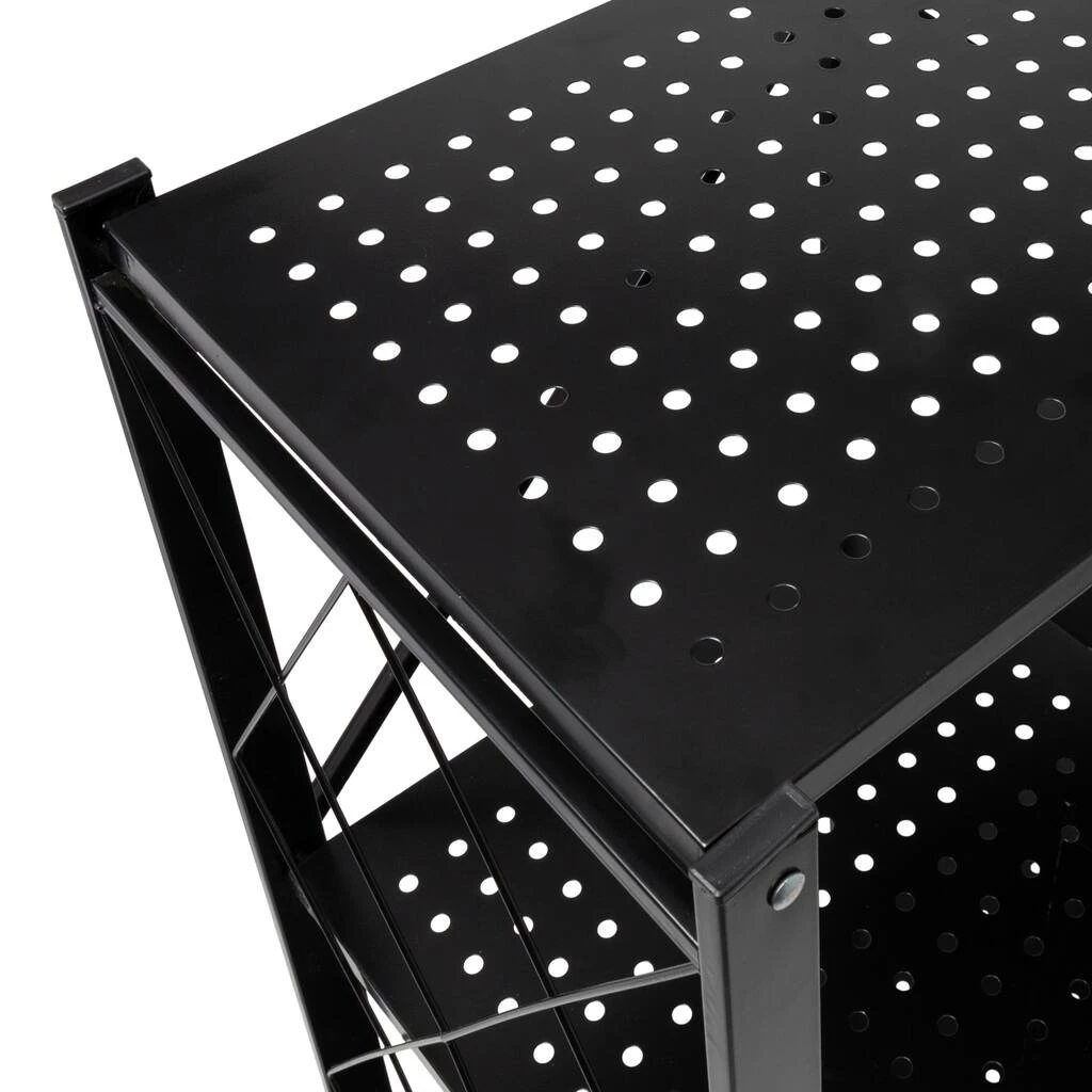 Discount π Honey Can Do Black Collapsible 4-Tier Metal Shelf π 9 Discount π Honey Can Do Black Collapsible 4-Tier Metal Shelf π - Image 7