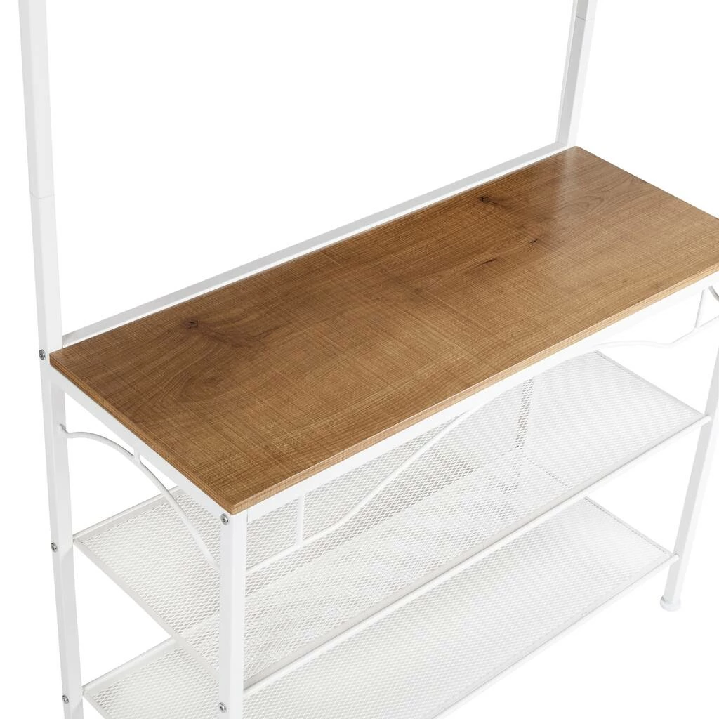 Discount π€© Honey Can Do White/Natural π§₯ Coat Rack Bench π 6 Discount π€© Honey Can Do White/Natural π§₯ Coat Rack Bench π - Image 4