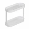 Wholesale 👏 6 Pack: Honey Can Do White 2-Tier Metal Bathroom Counter Organizer Shelf 🛒 -Honey Can Do Sales Store D598083S 3 1
