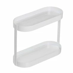 Wholesale 👏 6 Pack: Honey Can Do White 2-Tier Metal Bathroom Counter Organizer Shelf 🛒