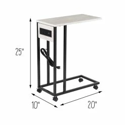 Best Pirce π Honey Can Do Light Gray Side Table on Wheels β 17 Best Pirce π Honey Can Do Light Gray Side Table on Wheels β -Honey Can Do Sales Store D598091S 10 1