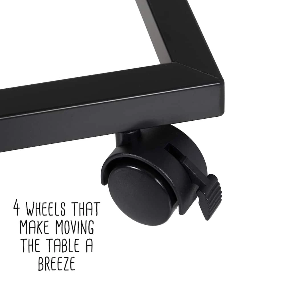 Best Pirce π Honey Can Do Light Gray Side Table on Wheels β 11 Best Pirce π Honey Can Do Light Gray Side Table on Wheels β - Image 9