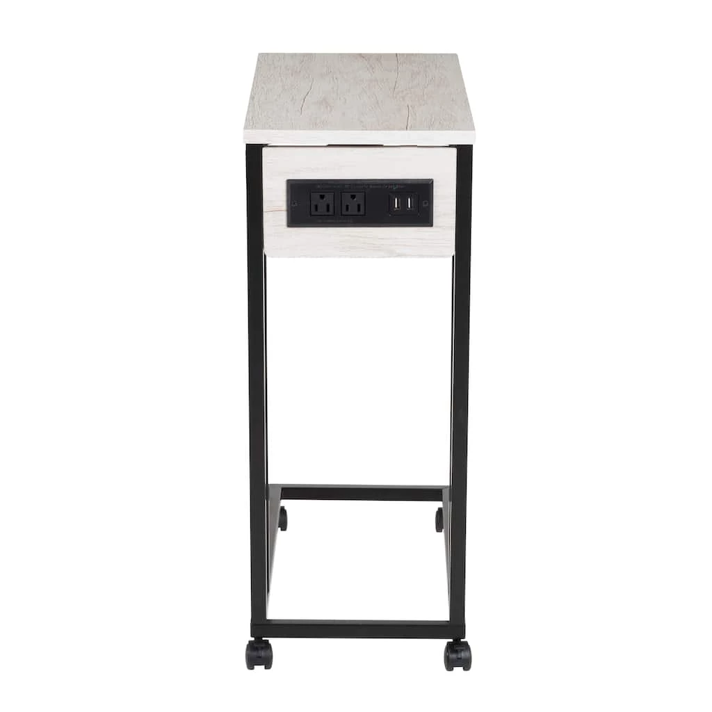 Best Pirce π Honey Can Do Light Gray Side Table on Wheels β 7 Best Pirce π Honey Can Do Light Gray Side Table on Wheels β - Image 5