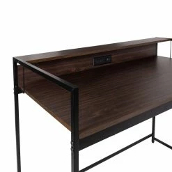 Coupon π Honey Can Do Walnut & Black Computer Desk π 18 Coupon π Honey Can Do Walnut & Black Computer Desk π -Honey Can Do Sales Store D598092S 7