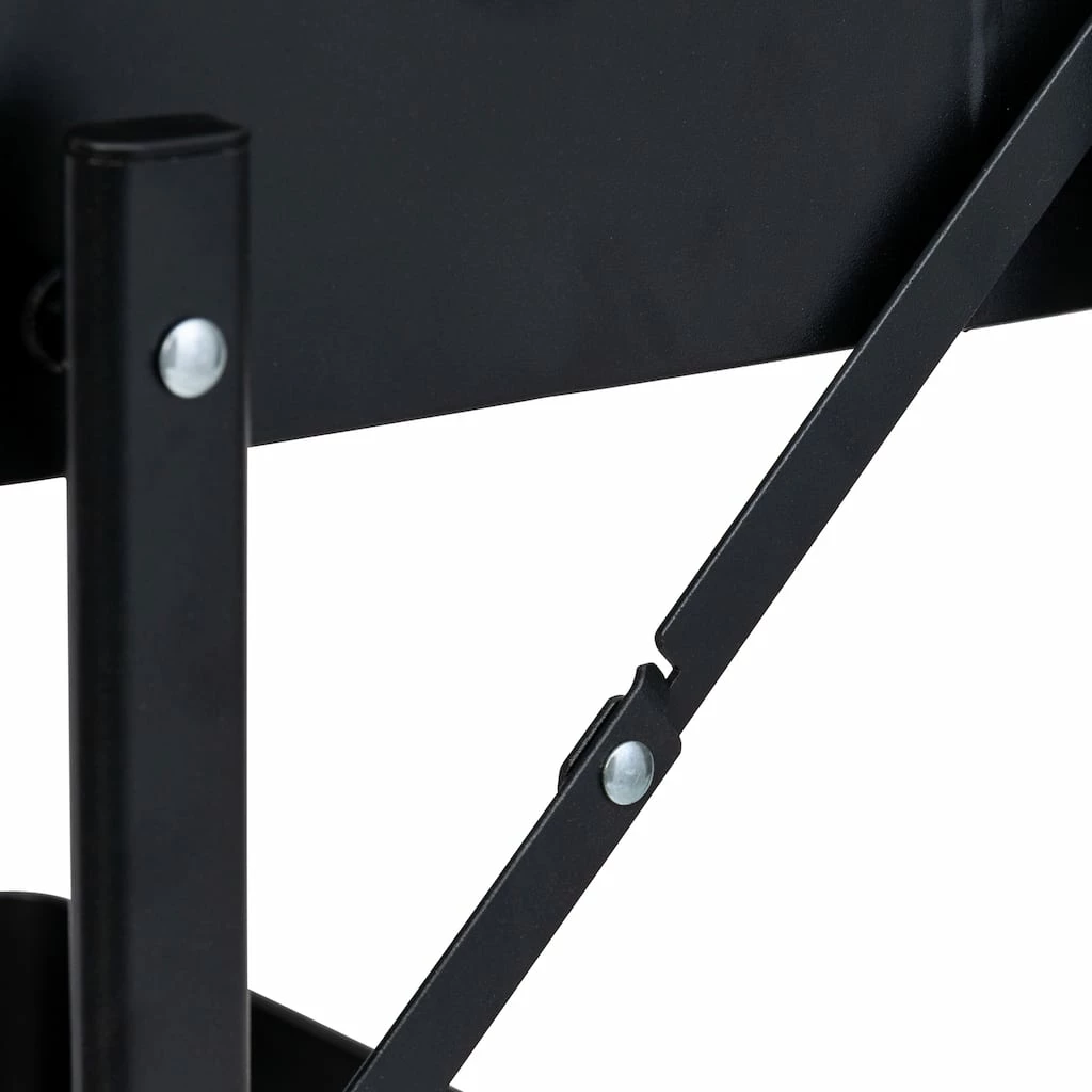 Cheapest β Honey Can Do Black 3-Tier Folding Cart with Wheels π 8 Cheapest β Honey Can Do Black 3-Tier Folding Cart with Wheels π - Image 6