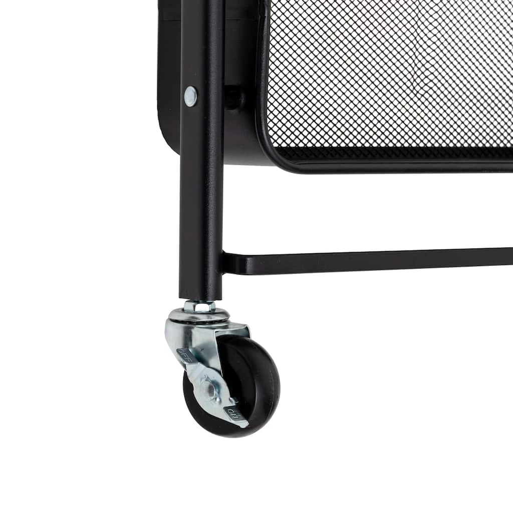 Cheapest β Honey Can Do Black 3-Tier Folding Cart with Wheels π 11 Cheapest β Honey Can Do Black 3-Tier Folding Cart with Wheels π - Image 9