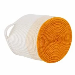 Brand new 😀 Honey Can Do Yellow Ombre Rope Storage Basket Set ✨ -Honey Can Do Sales Store D598456S 8