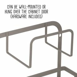 Budget 😀 Honey Can Do Gray 3-Shelf Kitchen Wall Storage ✔️ -Honey Can Do Sales Store D613886S 8