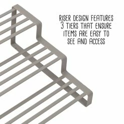 Brand new 😍 Honey Can Do Gray 3-Tier Adjustable Spice Rack Organizer 🌟 -Honey Can Do Sales Store D613887S 10