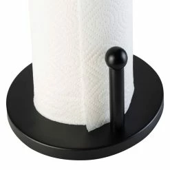 Discount 🎁 Honey Can Do Black Paper Towel Holder 🎁 -Honey Can Do Sales Store D613893S 4