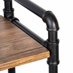 Best reviews of 😍 Honey Can Do 3-Tier Industrial Black Bookshelf 🎉 -Honey Can Do Sales Store D613899S 7